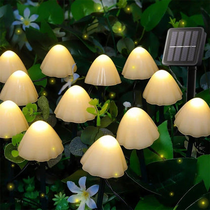 Lampes solaires de jardin - Champignon - Pur Jardin