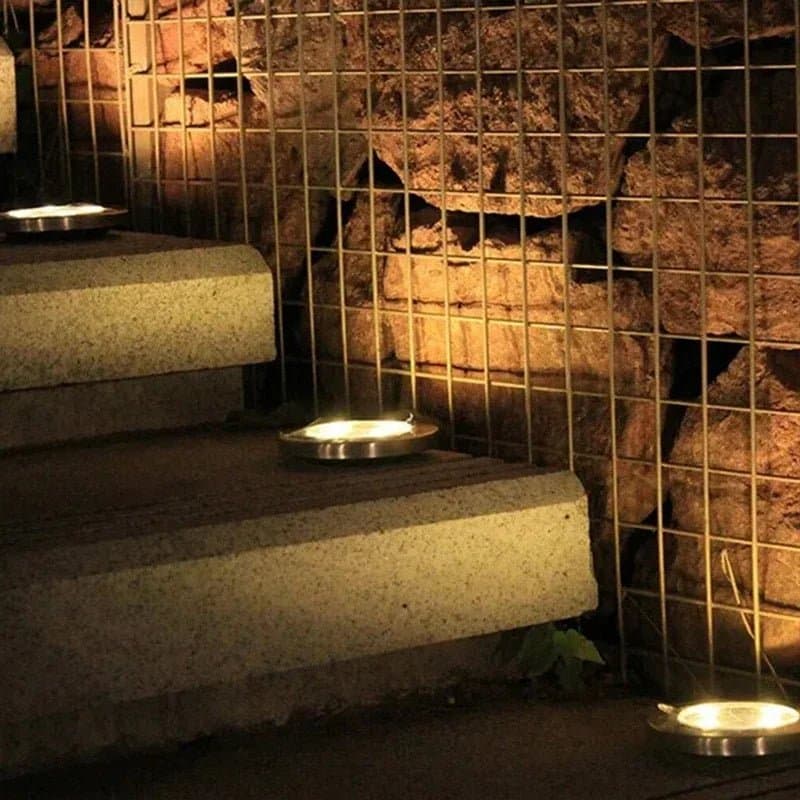 Lampes solaires pour le jardin - Disque - Pur Jardin