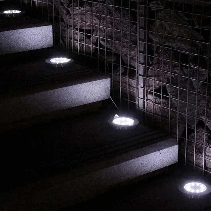 Lampes solaires pour le jardin - Disque - Pur Jardin