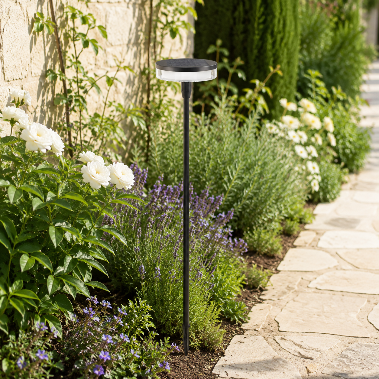 lampe solaire PurHalo pour allée