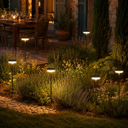 lampe solaire PurHalo pour terrasse