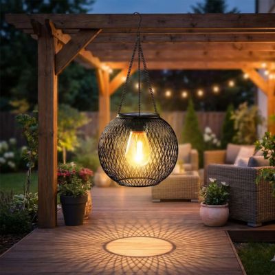 Lanterne exterieur solaire - Globe - Pur Jardin