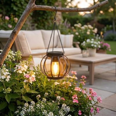 Lanterne exterieur solaire - Sphère - Pur Jardin