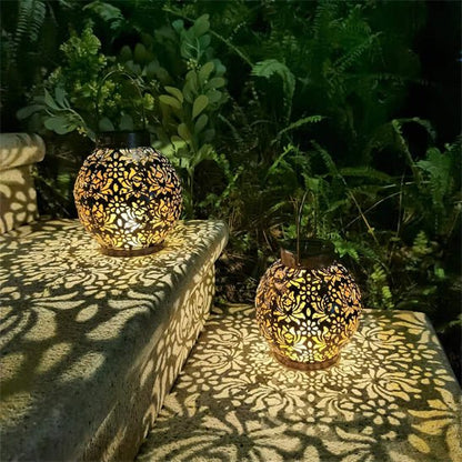 Lanterne solaire extérieur - Floral - Pur Jardin