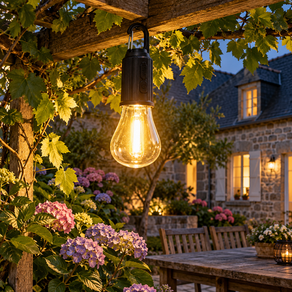 lanterne exterieur PurAmpoule pour pergola