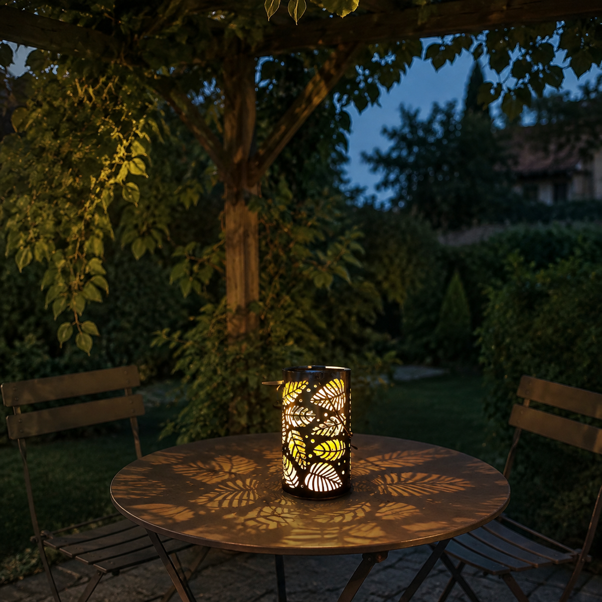 lanterne exterieur solaire PurFeuillage pour jardin