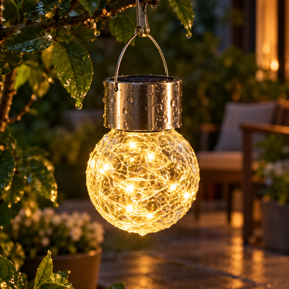 lanterne solaire PurCristal de soir