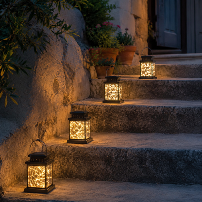 lanterne solaire extérieur PurConstellation pour escalier