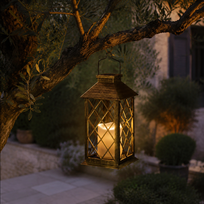 lanterne solaire exterieur PurVeillée pour arbre