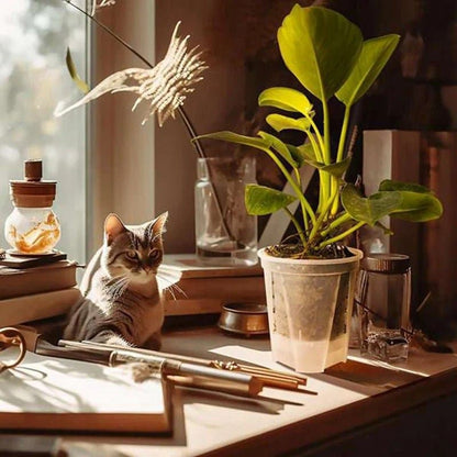 Pot plastique plante - Givre - Pur Jardin