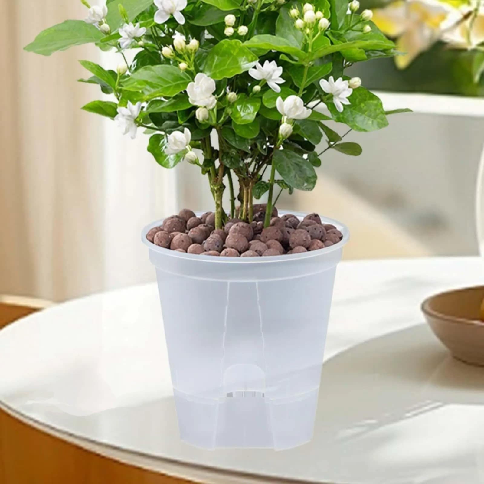 Pot plastique plante - Givre - Pur Jardin