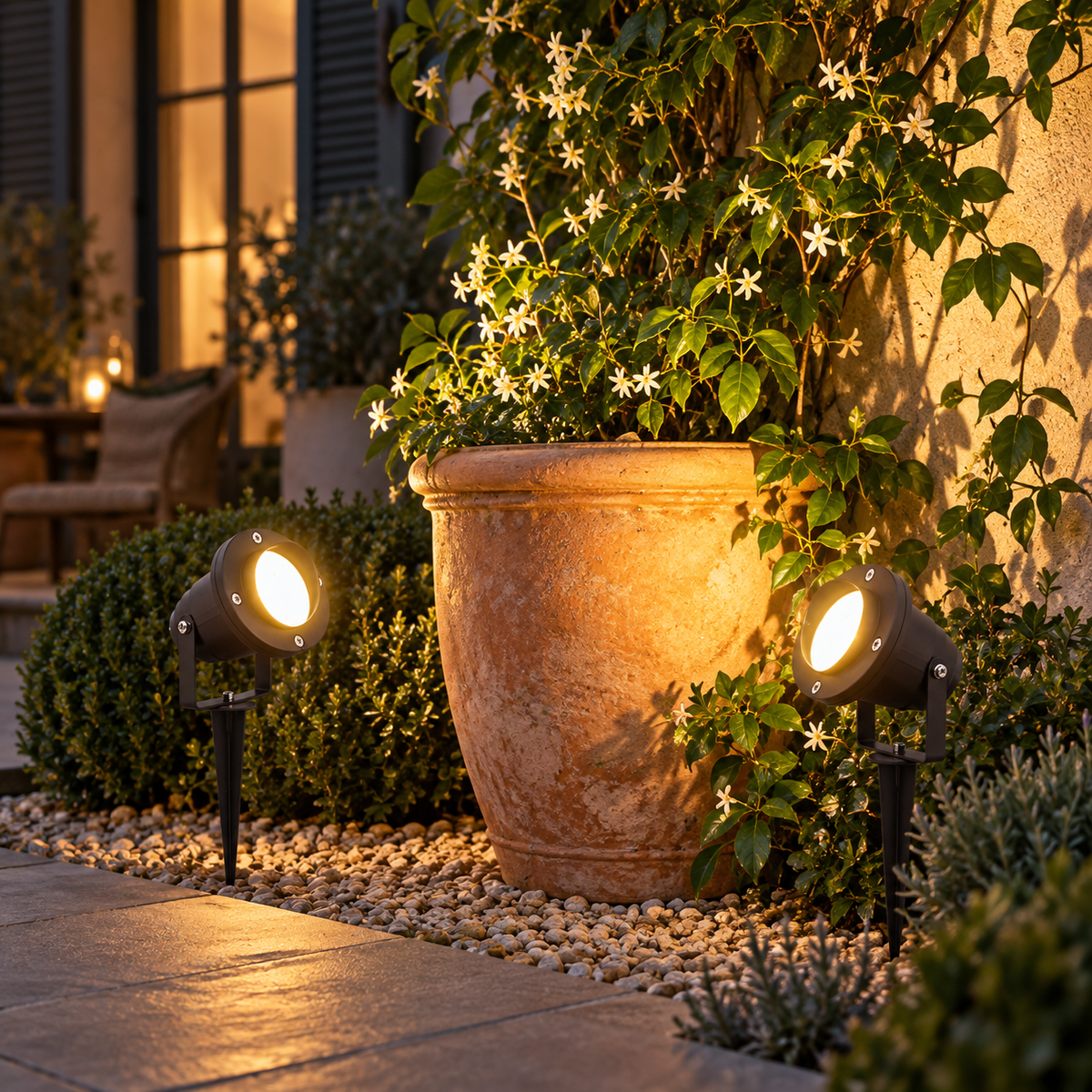 spot à led extérieur PurCible pour jardin