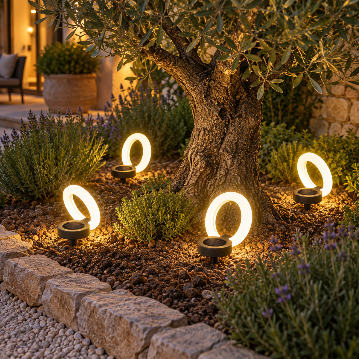 spot solaire PurPivot pour arbre