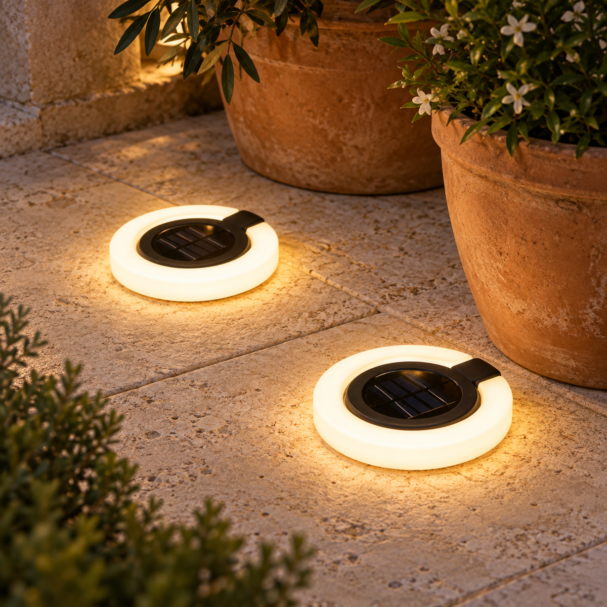 spot solaire PurPivot pour jardin