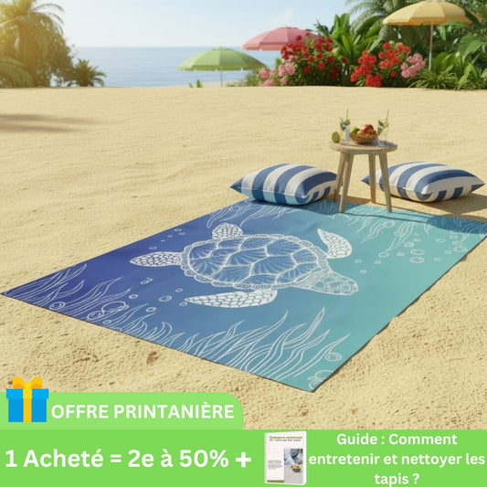 Tapis de sol exterieur - Tortue - Pur Jardin