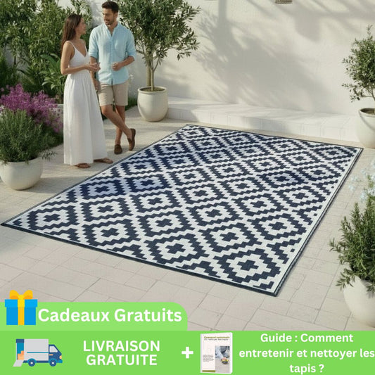 Tapis exterieur terrasse - Carré - Pur Jardin