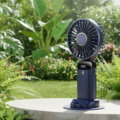 ventilateur-à-main-90-bleu