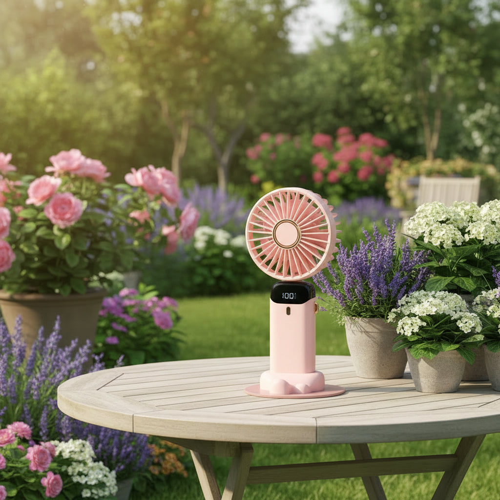 ventilateur-à-main-90-rose