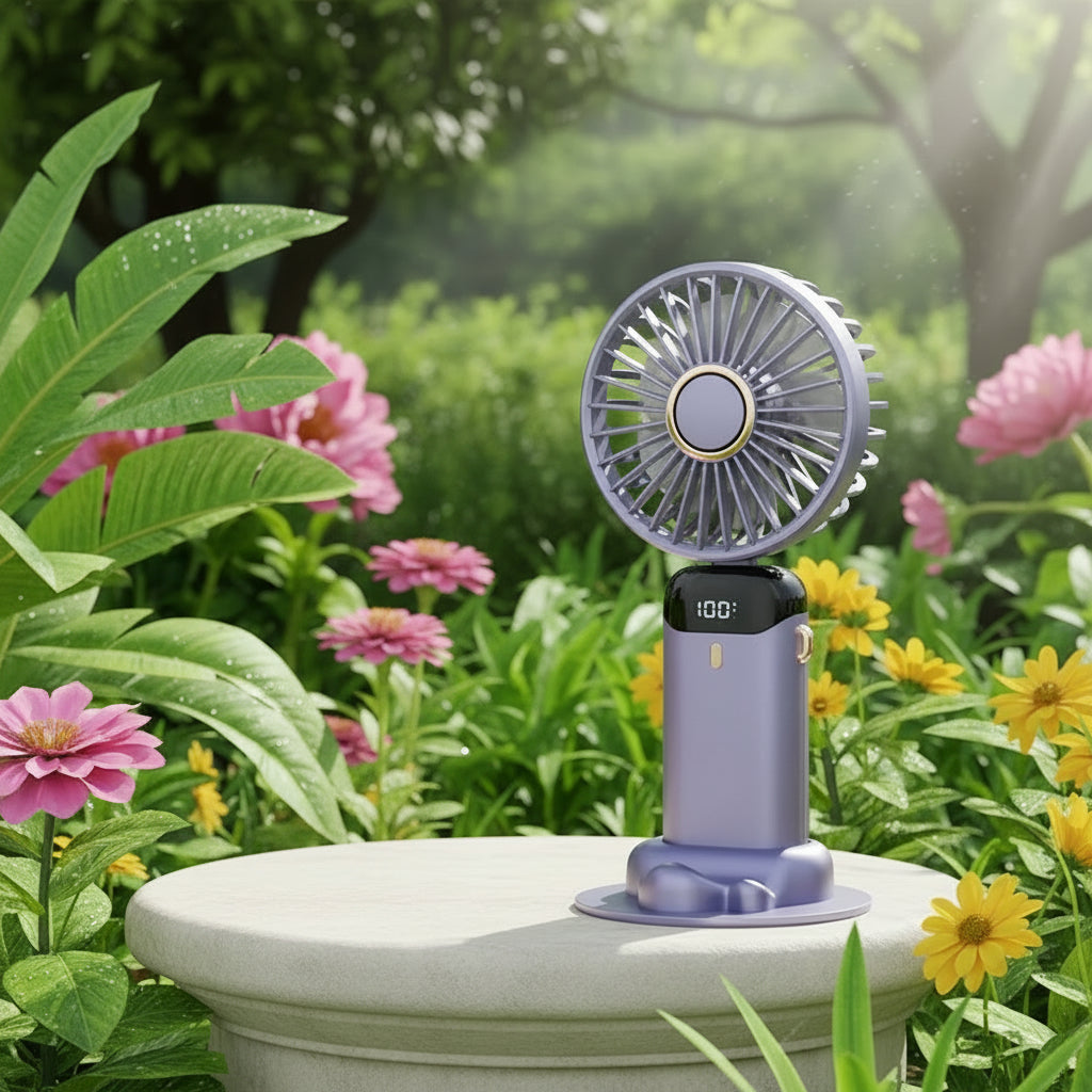 ventilateur-à-main-90-violet