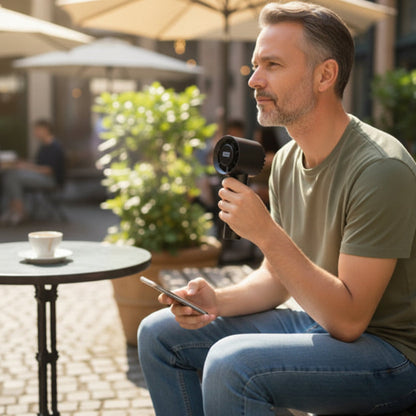 ventilateur-à-main-sans-pales-pour-terrasse