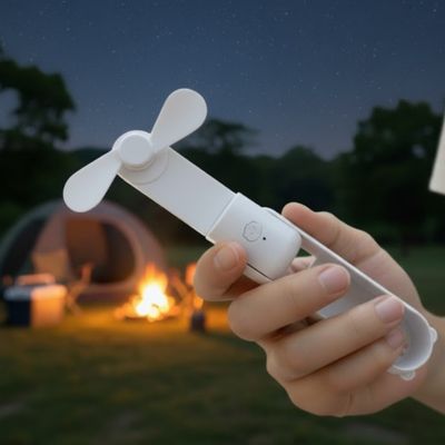 ventilateur-a-main-pliable-blanc