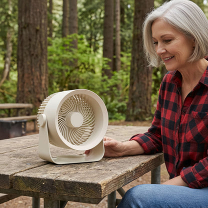 ventilateur -sur-batterie-portatif-pour-camping